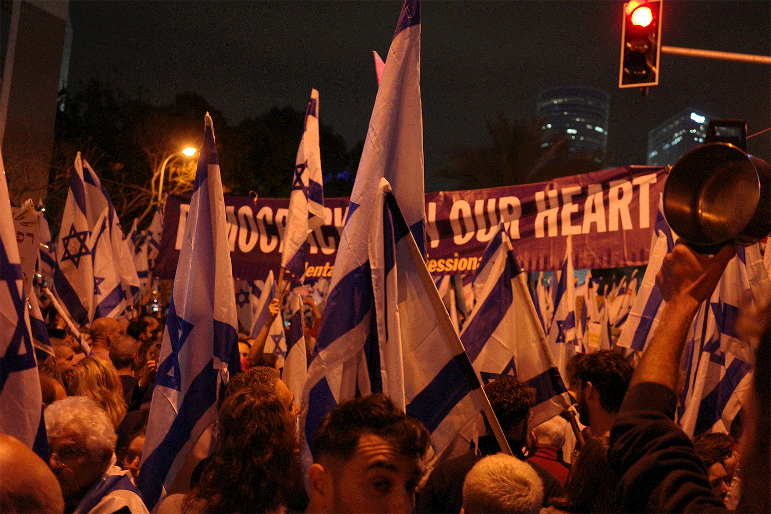 "Democracy is in our heart"